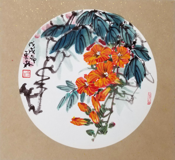 苏苏2018年写意花鸟小品集赏析