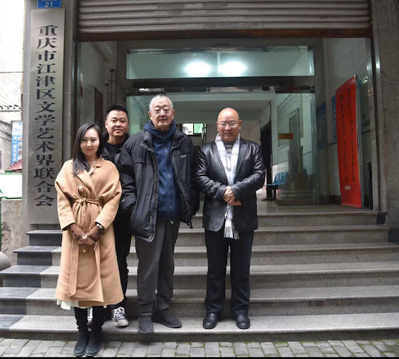 著名作家阿城回江津参观:缅怀父亲钟惦棐 盛赞江津发展变化